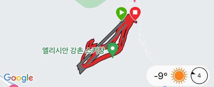 2324시즌 Snowboard at 엘리시안 강촌