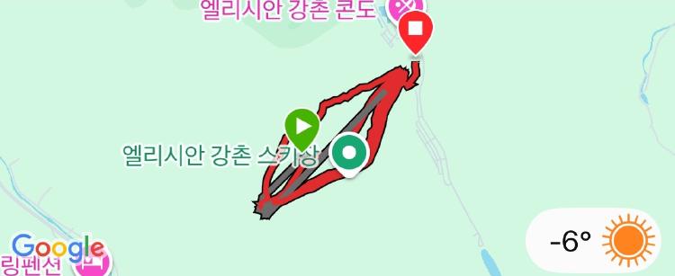 2425시즌 Snowboard at 엘리시안 강촌